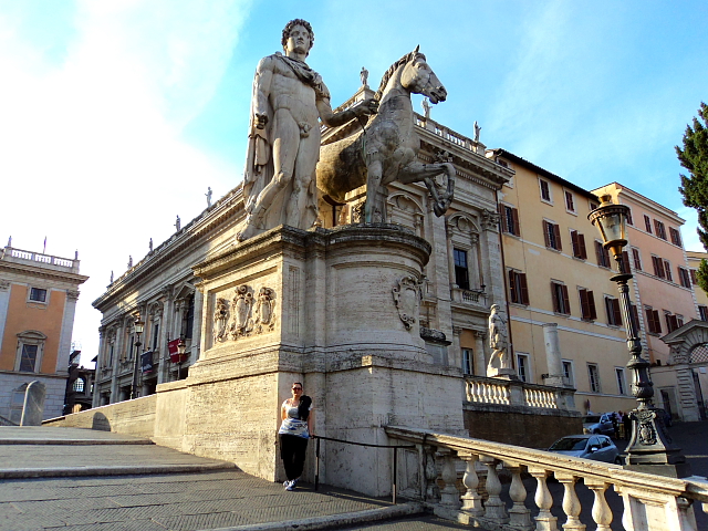 capitoline hill Capitoline Hill in Rome, Italy