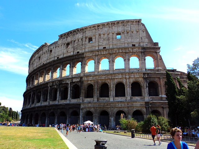 colosseum The Colosseum in Rome, Italy