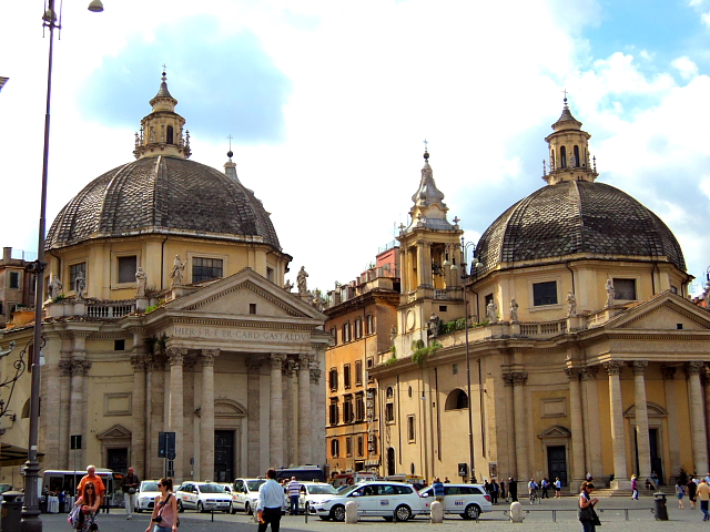 piazza del popolo Piazza del Popolo in Rome, Italy