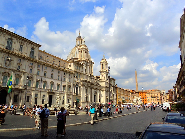 piazza navona Piazza Navona in Rome, Italy