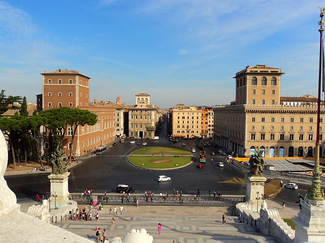 piazza venezia View of Piazza Venezia, Rome
