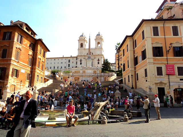 spanish steps The Spanish steps at Piazza di Spagna, Rome, Italy