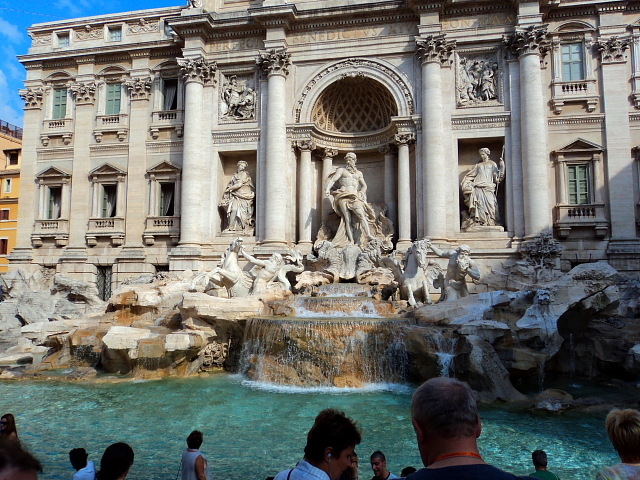 trevi fountain The Trevi Fountain (Fontana di Trevi) in Rome, Italy