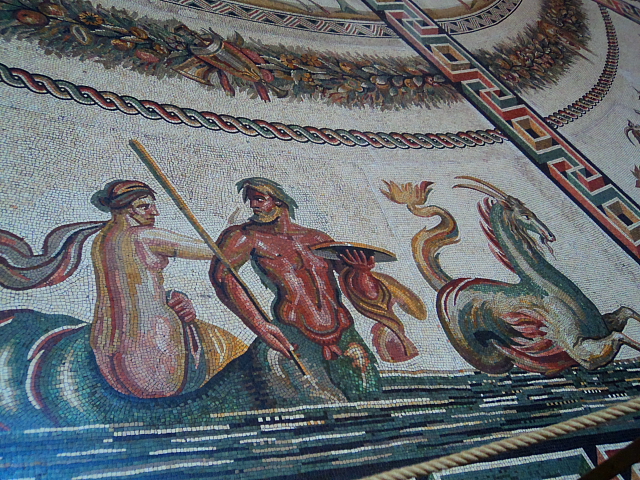 vatican mosaic mosaic floor in the Vatican Museum