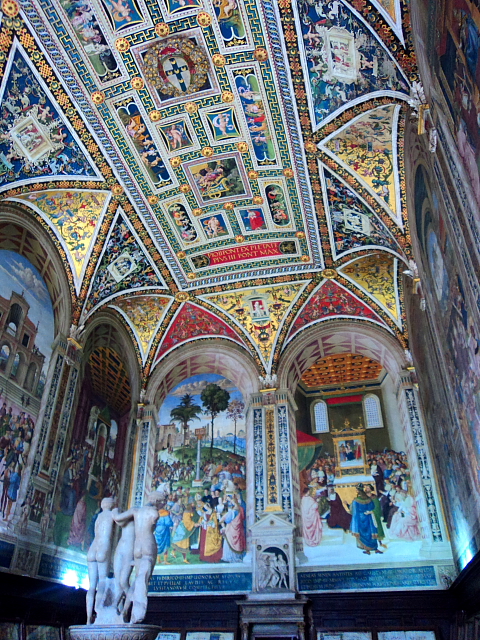 Piccolomini library Piccolomini library in Siena Cathedral