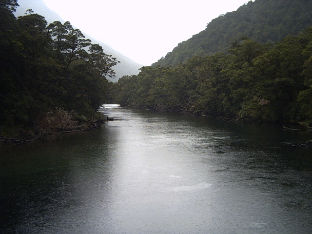 milford track clinton river The Clinton River on the Milford Track, New Zealand