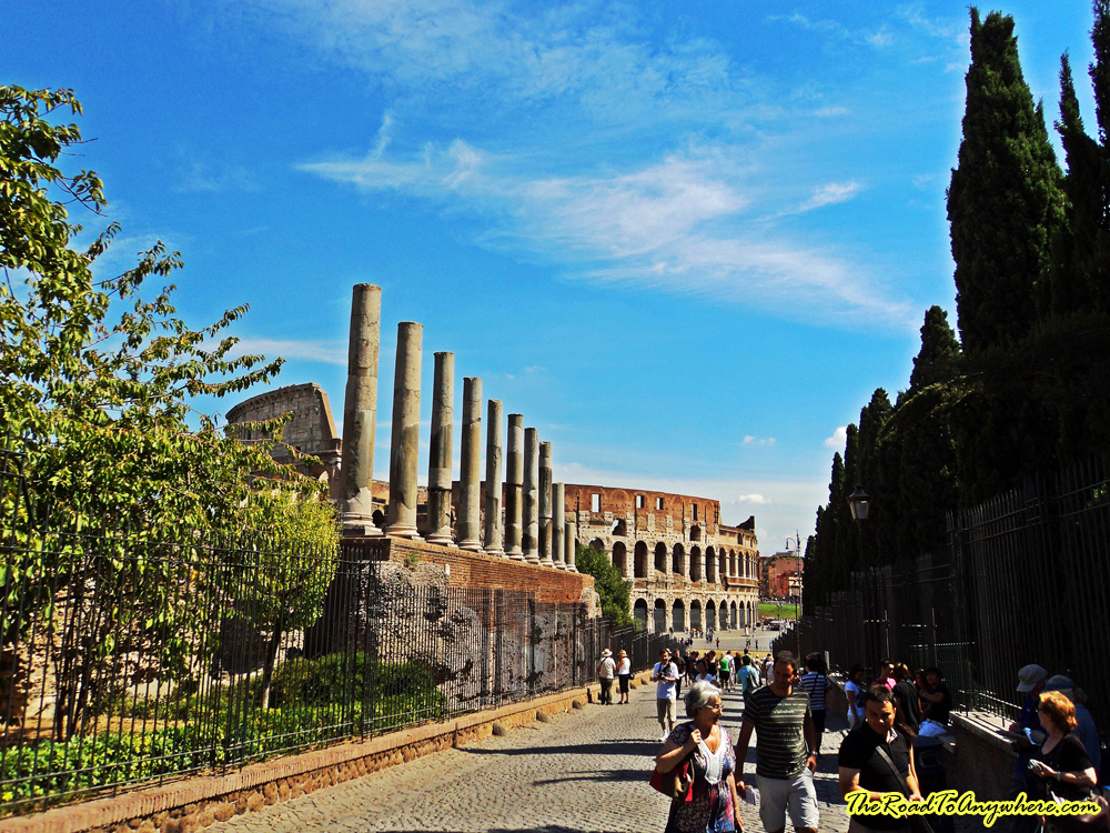 colosseum The Colosseum in Rome, Italy
