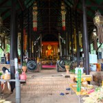 Viharn at Wat Chedi Luang in Chiang Saen, Thailand