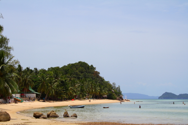 koh phangan beach Beach on Koh Phangan, Thailand