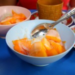 Sticky rice with Mango in Bangkok, Thailand