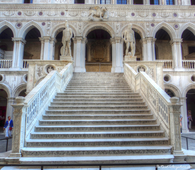 doges palace staircase venice Staircase in the Doge's Palace in Venice, Italy