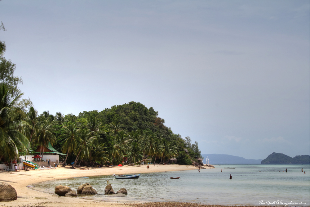 koh phangan beach Ao Chao Phao beach on Koh Phangan, Thailand
