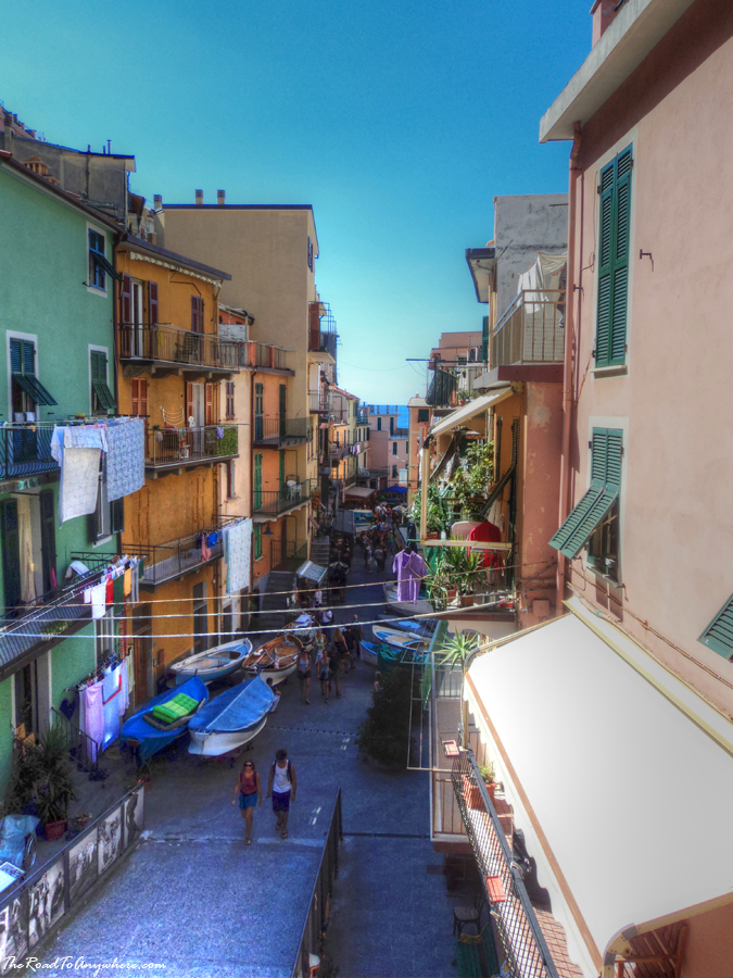 manarola street Main street in Manarola, Cinque Terre, Italy