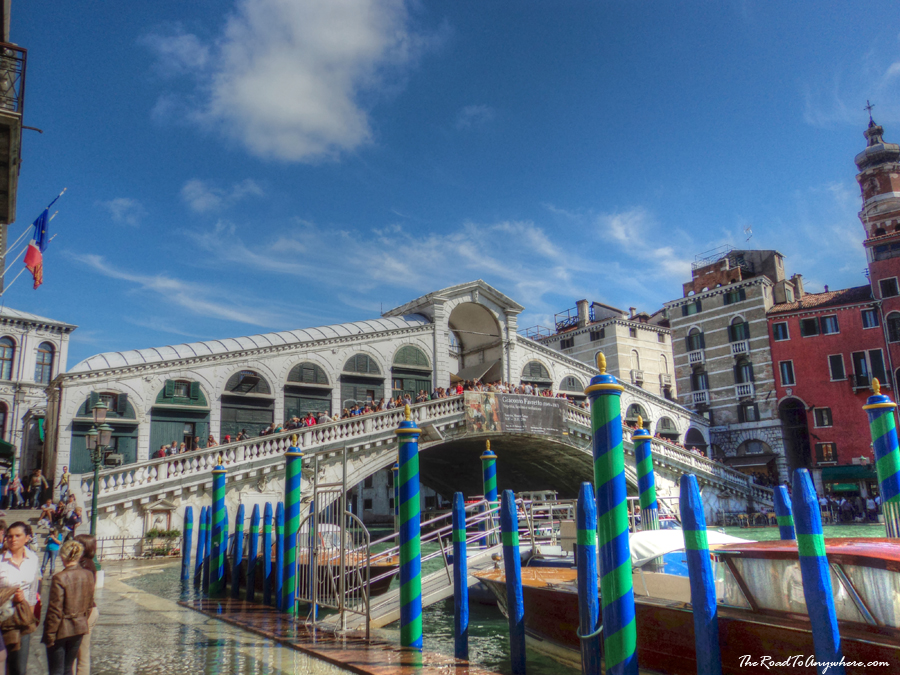 rialto bridge venice The Rialto Bridge in Venice, Italy