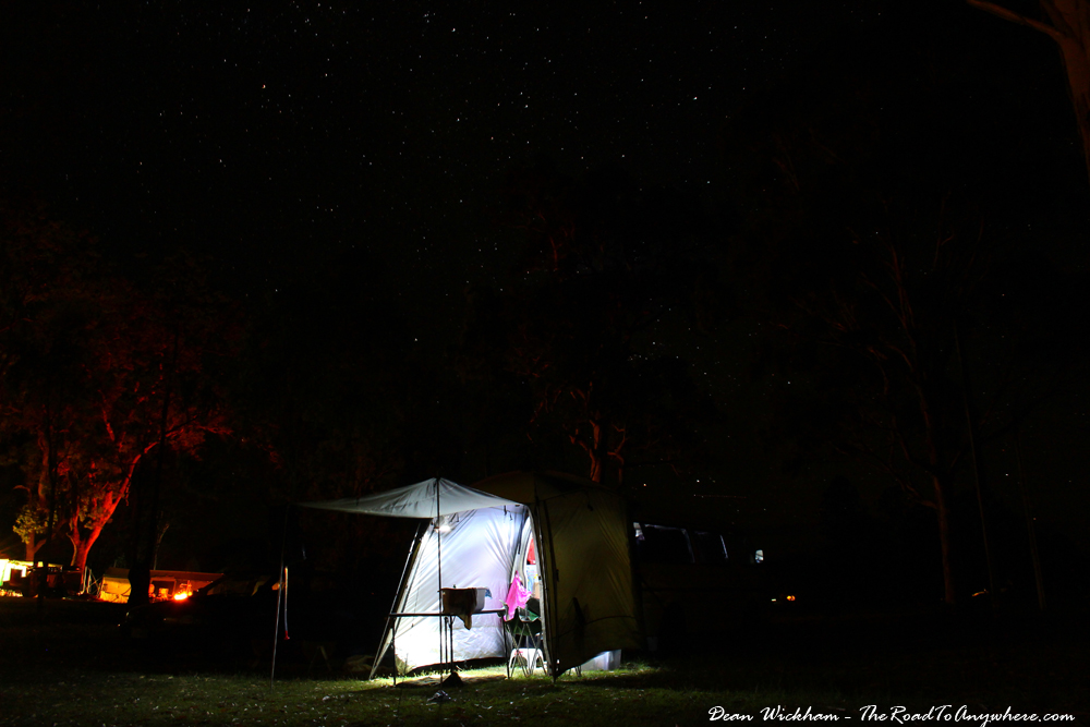 Darlington Park under the stars Camping under the stars in Darlington Park, Australia