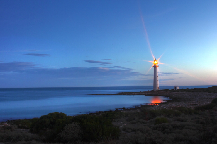 Feeling like a wealthy man at Point Lowly, South Australia