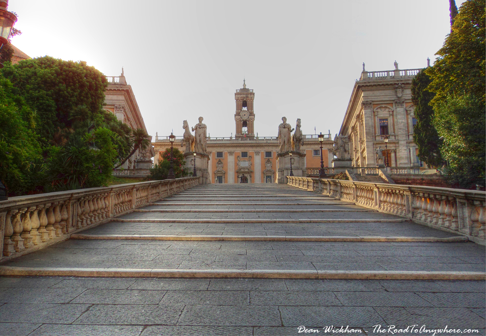 The Path to Capitoline Hill in Rome, Italy | Travel Photo | The Road to ...