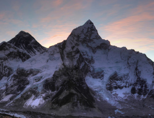 A Sunrise Meeting with Mount Everest