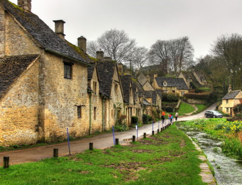 A Morning in Bibury, Cotswolds, England