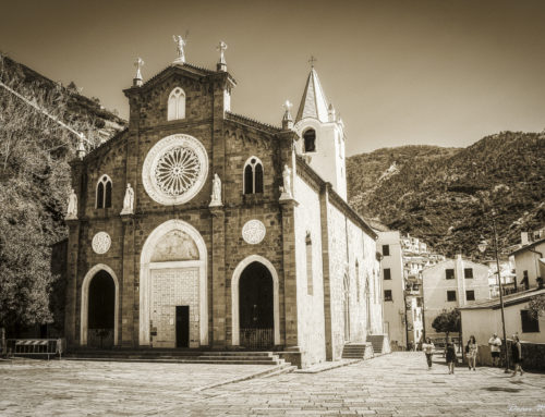 Church of San Giovanni Battista in Riomaggiore, Italy